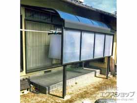 のテラス屋根 パワーアルファ RB型 テラスタイプ 単体 積雪〜30cm対応 施工例
