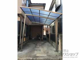 のカーポート ネスカR (ラウンドスタイル) 積雪〜20cm対応 施工例