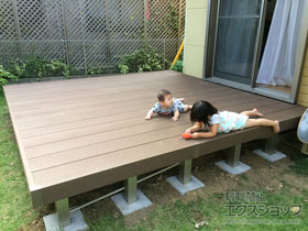 のウッドデッキ リウッドデッキ 200 施工例