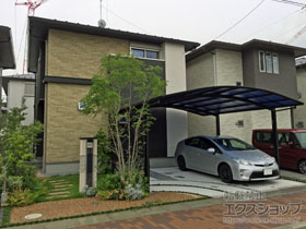 のカーポート レイナツインポートグラン　積雪〜20cm対応 施工例