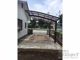 のカーポート フーゴR (ラウンドスタイル) 積雪〜20cm対応 施工例