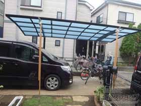 のカーポート レイナポートグラン 積雪〜20cm対応 施工例