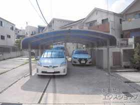 のカーポート レイナキャップツインポートグラン 縦連棟　積雪〜20cm対応 施工例