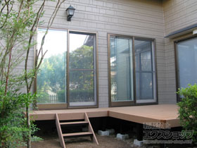 のウッドデッキ リウッドデッキ 200 施工例