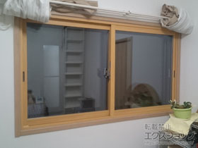 の二重窓（内窓） インプラス ダストバリア仕様 引違い窓 2枚建 施工例