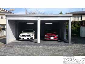 の倉庫・ガレージ ガレーディア 2台収納タイプ  GRN-3162HL-2 CS 施工例