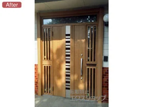 LIXIL ���N�V��(�g�X�e��)�̌��փh�A ���V�F���gII �f�MK4�d�l �������蒆�V�t���|�X�g�t�d�l(�����}�t)L E90�^ �{�H��