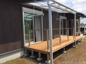 のウッドデッキ リウッドデッキ 200 施工例