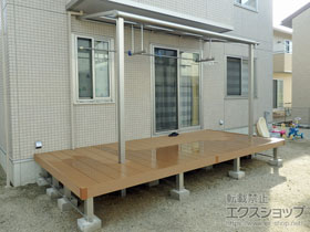 のウッドデッキ リウッドデッキ 200 施工例