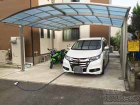 のカーポート レイナツインポートグラン　積雪〜20cm対応 施工例