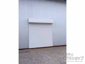 のガレージシャッター プラテアII スチールタイプ 手動式 施工例