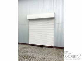 のガレージシャッター プラテアII スチールタイプ 手動式 施工例
