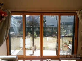 の二重窓（内窓） インプラス ダストバリア仕様 引違い窓 4枚建 施工例