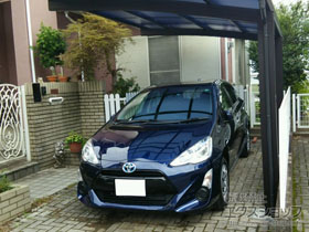 のカーポート レイナポートグラン　積雪〜20cm対応 施工例