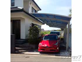 のカーポート レイナポートグラン 縦連棟　積雪〜20cm対応 施工例