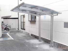 のサイクルポート・駐輪場 プレシオスポートミニ 積雪〜20cm対応 施工例