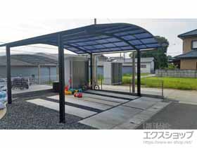 のカーポート レイナツインポートグラン 積雪〜20cm対応 施工例
