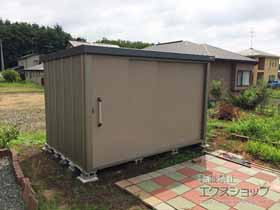 の物置・屋外倉庫 エスケーエイト SK8S-180 多雪型 3000×2000×1940 SK8S-180 施工例