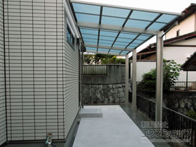 のカーポート エフルージュグラン 延長　積雪〜20cm対応 施工例