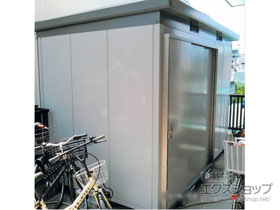 の物置・屋外倉庫 ナイソー 一般型 3040×1880×2270 SMK-58S 施工例