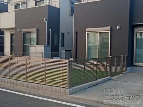 LIXIL ���N�V��(TOEX)�̃t�F���X�E��E�� �v���X�^�t�F���X3�^ �t���[�|�[���^�C�v�@ �{�H��