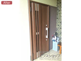 LIXIL ���N�V��(�g�X�e��)�̌��փh�A ���V�F���gII �f�MK4�d�l �ЊJ���d�l(�����}��)L �e87�^ �{�H��