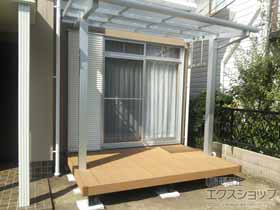 のテラス屋根 エフルージュグランZERO テラスタイプ 積雪〜20cm対応 施工例