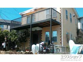 の ビューステージHスタイル 縦太格子 連棟 柱建て式 施工例