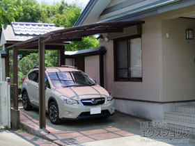 のカーポート レイナポートグラン 積雪〜20cm対応 施工例