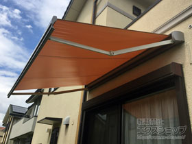 のオーニング・日よけ 彩風 あやかぜ S型 電動式（スイッチ） 施工例