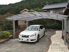 のカーポート レイナツインポートグラン　積雪〜20cm対応 施工例