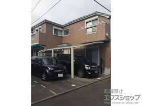 のカーポート ネスカR (ラウンドスタイル) 積雪〜20cm対応 施工例