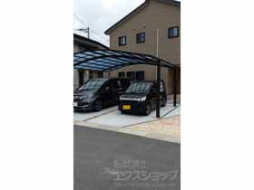 のカーポート レイナツインポートグラン 積雪〜20cm対応 施工例