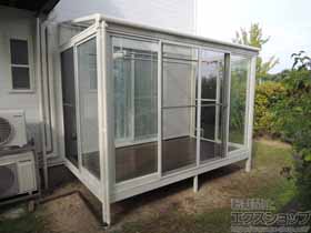 のストックヤード サニージュ F型 床納まり ランマ無 積雪〜20cm対応 施工例