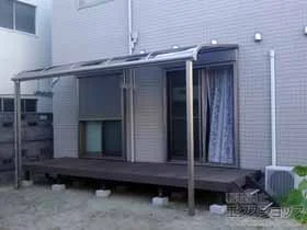名古屋市引取限定　樹ら楽ステージ　8LDA10SY クリエダーク　2ケース クリエダークAの樹ら楽ステージの施工例一覧 | ウッドデッキなら