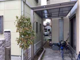 のテラス屋根 フーゴF 独立テラスタイプ 単体 積雪〜20cm対応 施工例