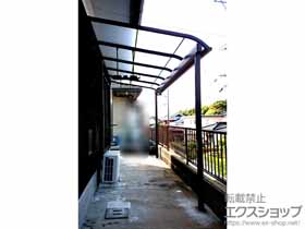 のテラス屋根 スピーネ R型 テラスタイプ 単体 積雪〜20cm対応 施工例