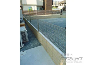 LIXIL ���N�V��(TOEX)�̃t�F���X�E��E�� �n�C�O���b�h�t�F���XUF8�^ �t���[�|�[���^�C�v �{�H��