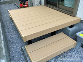 のウッドデッキ リウッドデッキ 200 施工例