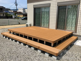 のウッドデッキ リウッドデッキ 200 施工例