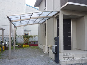 のカーポート ルーフポートシグマIII 積雪〜20cm対応 施工例