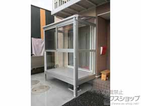 のテラス囲い・サンルーム サニージュ F型 床納まり ランマ無 積雪〜20cm対応 施工例