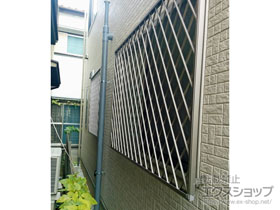の面格子・窓格子 アルミ面格子 ヒシクロス 施工例