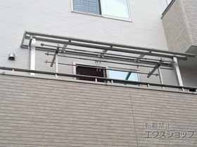 のバルコニー・ベランダ屋根 ヴェクターテラス R型 屋根タイプ 単体 積雪〜20cm対応 施工例