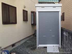 の倉庫・ガレージ バイク保管庫 床付タイプ 一般型(FXN-1326HY-UG) 施工例