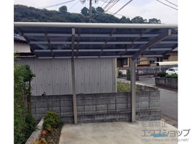 のカーポート レイナポートグラン 積雪〜20cm対応 施工例