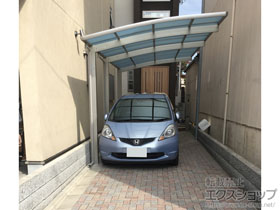 のカーポート レイナポートグラン 延長　積雪〜20cm対応 施工例