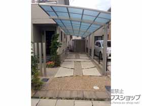 のカーポート レイナポートグラン 縦連棟　積雪〜20cm対応 施工例