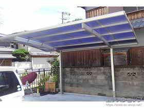 のカーポート プレシオスポート 積雪〜20cm対応 施工例