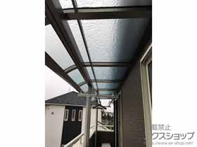 のバルコニー・ベランダ屋根 スピーネ R型 屋根タイプ 連棟 積雪〜20cm対応 施工例
